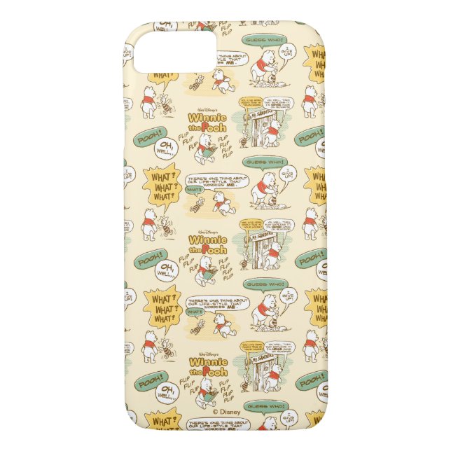 Coques Case-Mate iPhone Winnie l'Ourson| Motif de style bande dessinée (Dos)