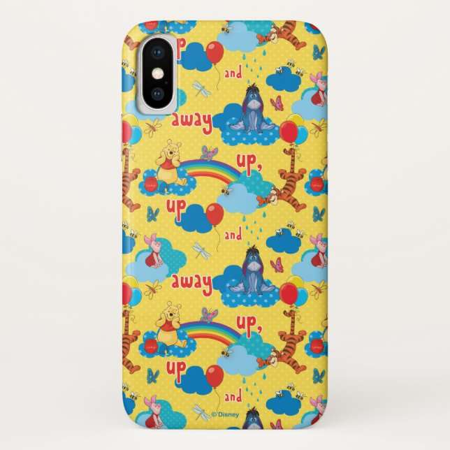 Coques Case-Mate iPhone Winnie l'Ourson| Motif Haut et Bas (Dos)