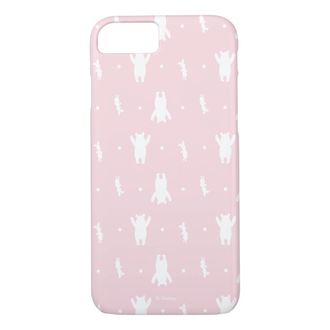 Coques Case-Mate iPhone Winnie l'Ourson| Pink Pastel Polka Dot Motif (Dos)