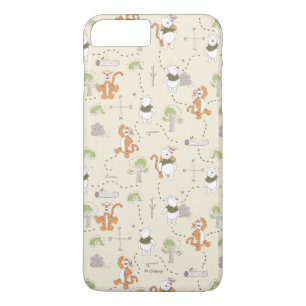 Case-Mate iPhone Case Winnie l'Ourson Tigger & Pooh Forest Motif