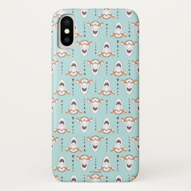 Coques Case-Mate iPhone Winnie l'Ourson| Tigger Triangle Pastel Motif (Dos)