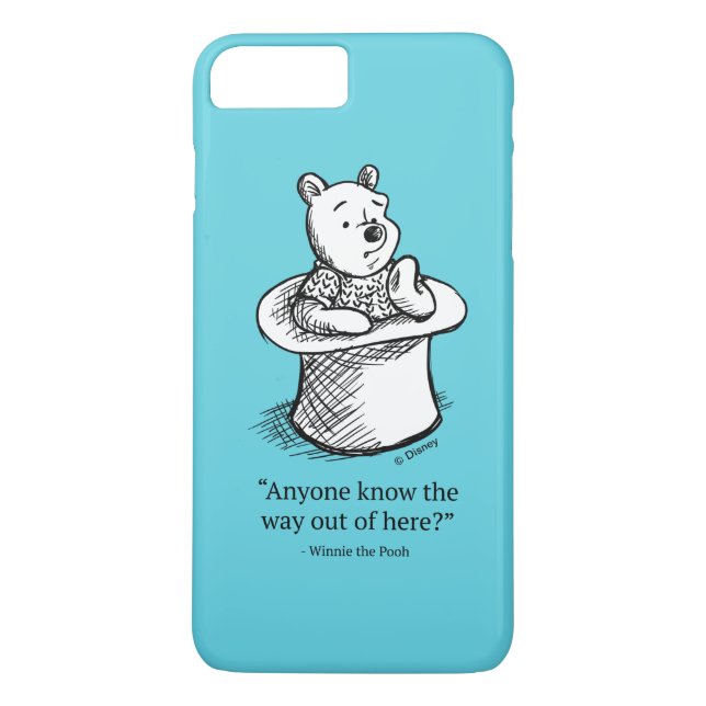 Coques Case-Mate iPhone Winnie l'Ourson| Tout le monde sait comment sortir (Dos)