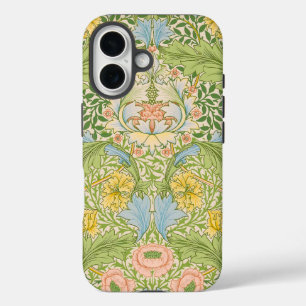 Coque Pour iPhone 16 Wm Morris Myrtle Floral Art Nouveau Pastel