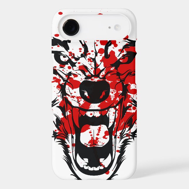 Coques Case-Mate iPhone Wolf du sang (Verso)