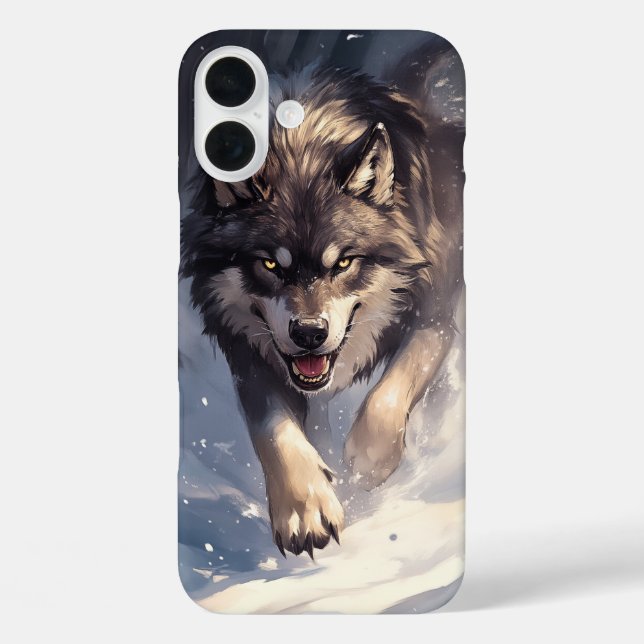 Coques Case-Mate iPhone Wolf in winter (Verso)