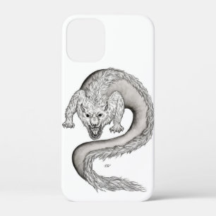 Case-Mate iPhone Case Wolfdragon design noir et blanc