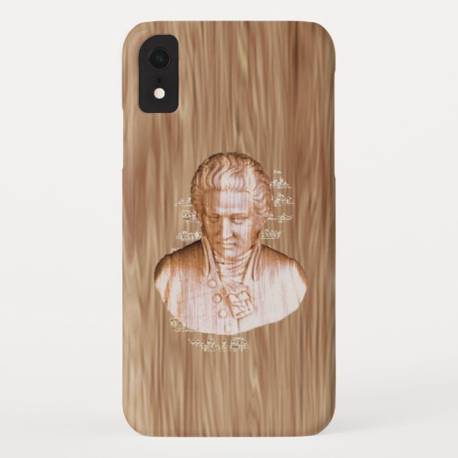Coques Case-Mate iPhone Wolfgang Amadeus Mozart (Dos)
