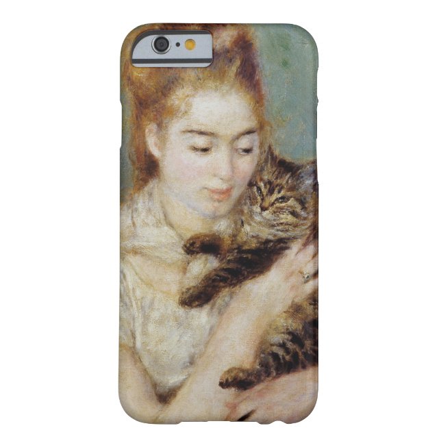 Coques Case-Mate iPhone <Woman with a Cat> par Pierre-Auguste Renoir (Dos)