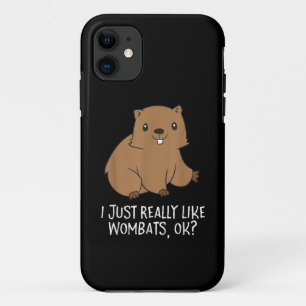 Case-Mate iPhone Case Wombats drôles J'aime vraiment beaucoup les wombat