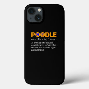 Case-Mate iPhone Case Womens SGRho Sigma 1922 Poodle Noun Gamma Rho Hand