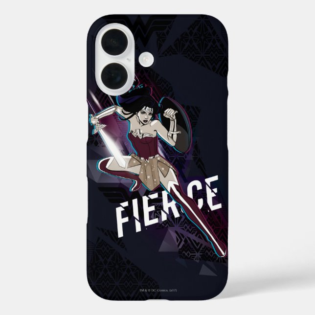 Coques Case-Mate iPhone Wonder Woman - Fierce (Verso)