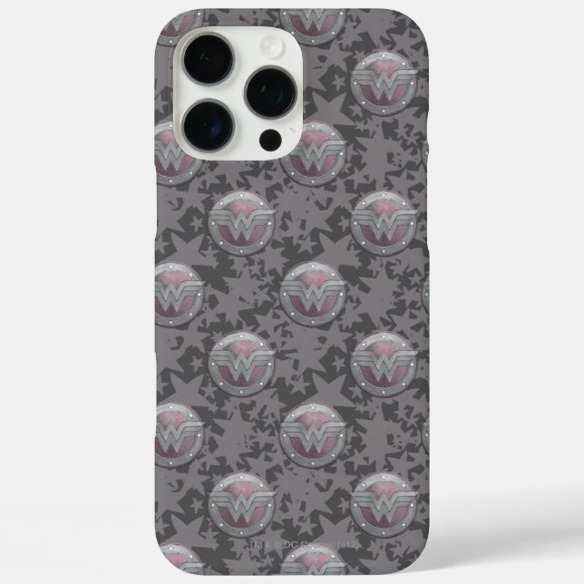 Coques Case-Mate iPhone Wonder Woman Shield Motif (Verso)