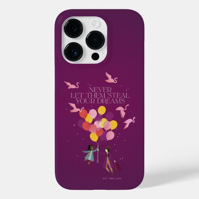Coques Case-Mate iPhone Wonka "Ne les laissez jamais voler vos rêves" (Verso)