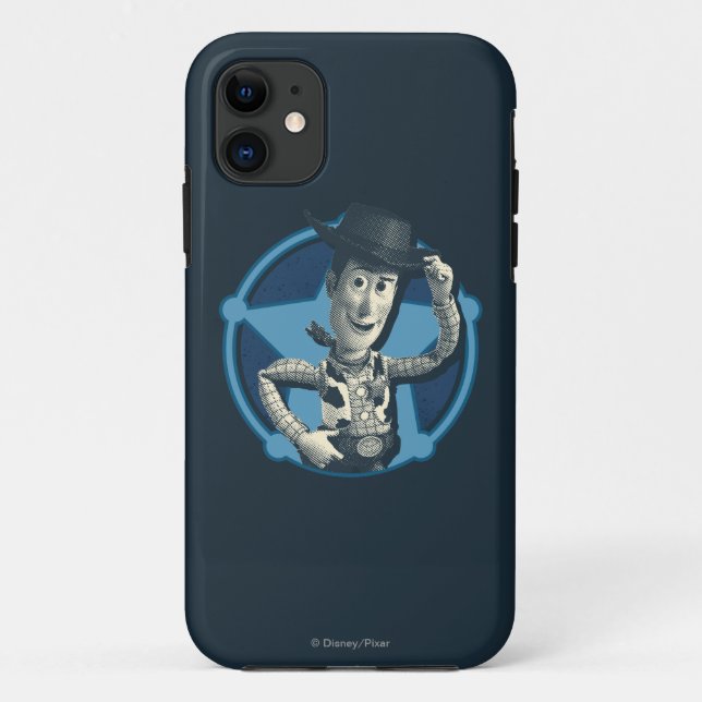 Coques Case-Mate iPhone Woody : Insigne du shérif (Dos)