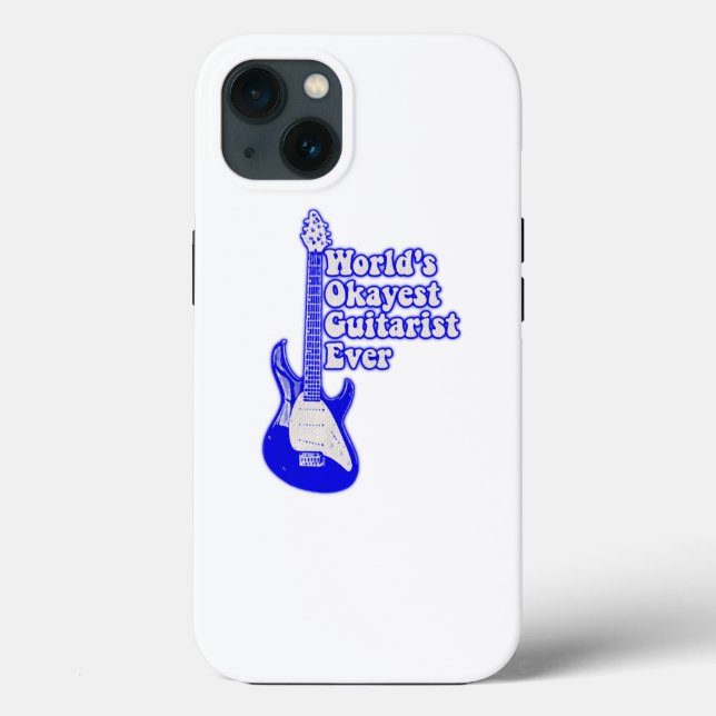 Coques Case-Mate iPhone World's okayest guitarist ever (Verso)