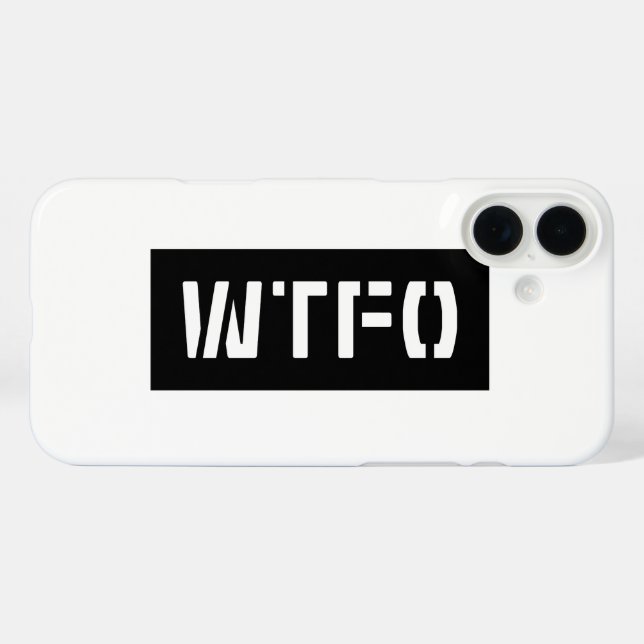 COQUES Case-Mate iPhone WTFO (Verso (horizontal))