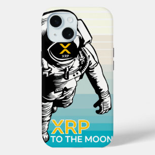 Coque Pour iPhone 15 XRP VERS LA LUNE - crypto-monnaie XRP