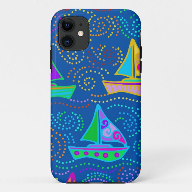 Coques Case-Mate iPhone Yachting d'été (Dos)