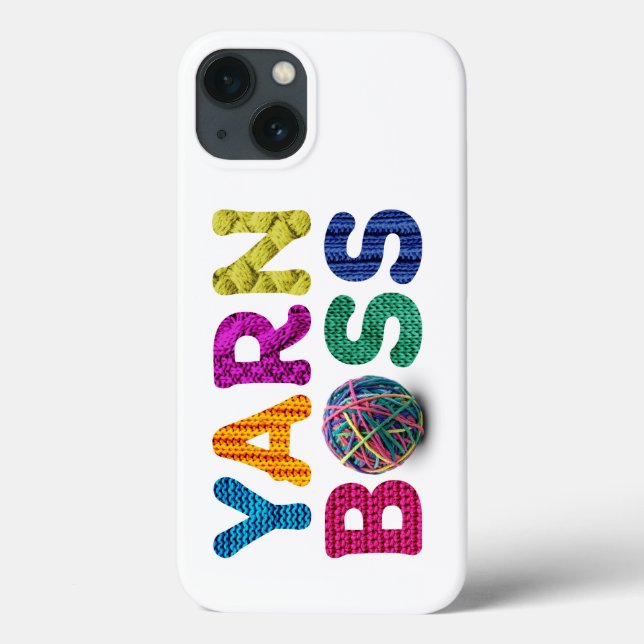 Coques Case-Mate iPhone Yarn Boss (Verso)