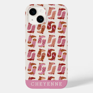 Coque Pour iPhone 14 Yee Haw Cowgirl Boots Case-Mate iPhone Case