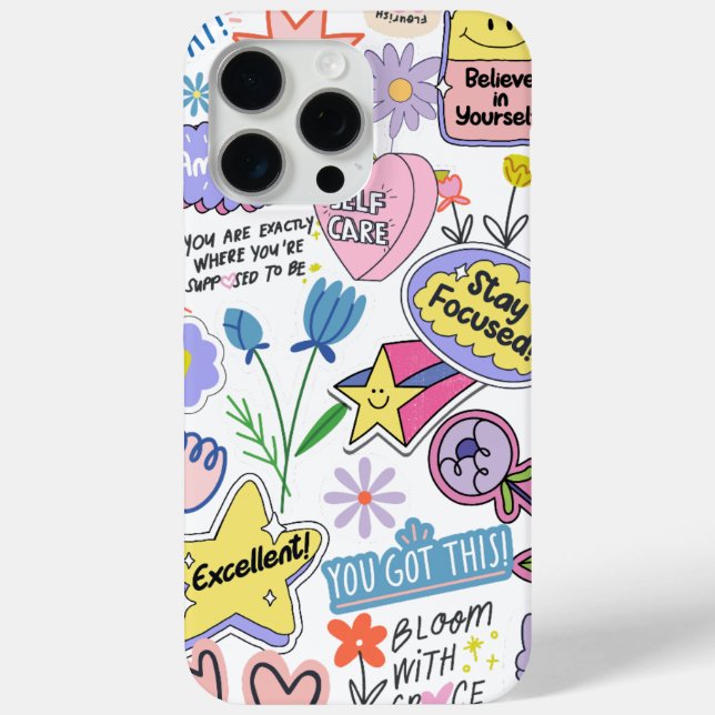 Coques Case-Mate iPhone Yellow Green Bright Peaceful Awareness Phone Case (Verso)