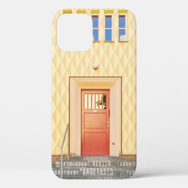 Coques Case-Mate iPhone Yellow house illustration (Verso)