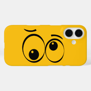 Coque Pour iPhone 16 Yeux de dessin animé Illustrations drôles