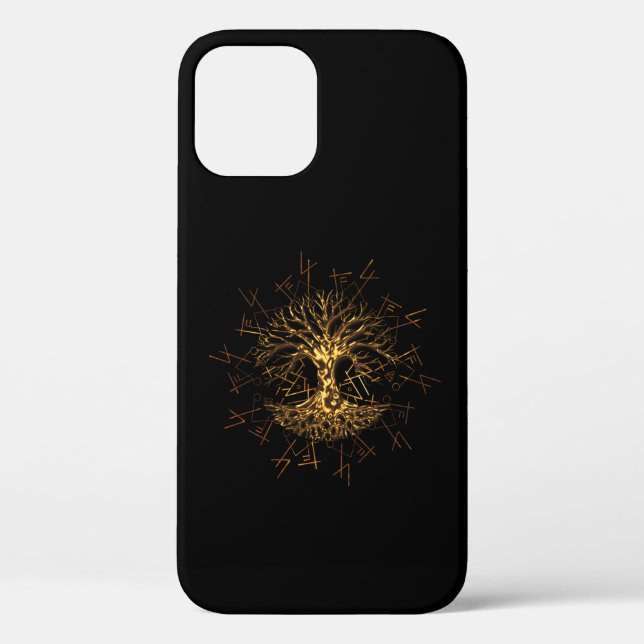 Coques Case-Mate iPhone Yggdrasil Arbre Mondial Des Cendres De Vie Pagan (Verso)