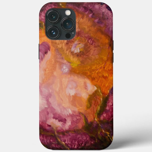 Coques Case-Mate iPhone Yin Yang violet orange (Verso)