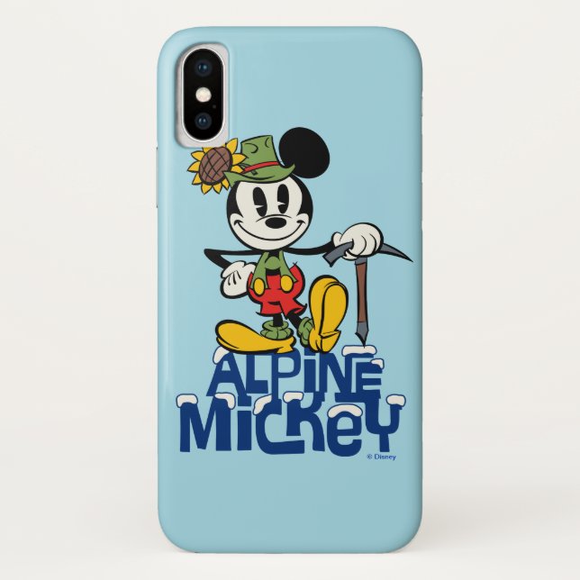 Coques Case-Mate iPhone Yodelberg Mickey | Alpine Mickey (Dos)