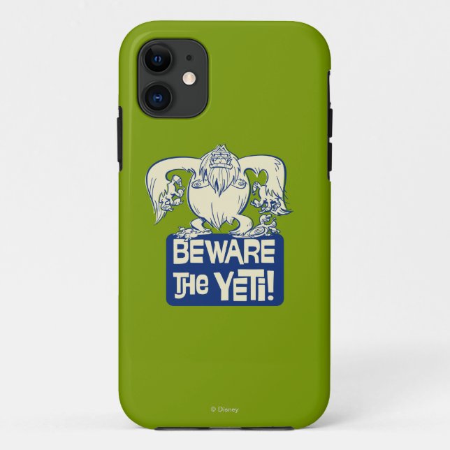 Coques Case-Mate iPhone Yodelberg Mickey | Attention aux Yeti (Dos)