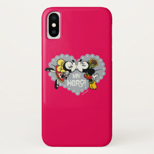 Case-Mate iPhone Case Yodelberg Mickey Minnie et Mickey s'embrassent