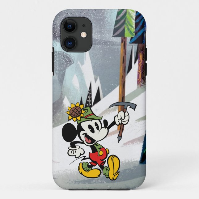 Coques Case-Mate iPhone Yodelberg Mickey | Strutting (Dos)