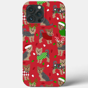 Case-Mate iPhone Case Yorkie Christmas Yorkshire Terrier Dog