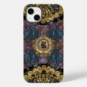 Coque Pour iPhone 14 Plus Yorkshyre Vintage Monogramme Victorien