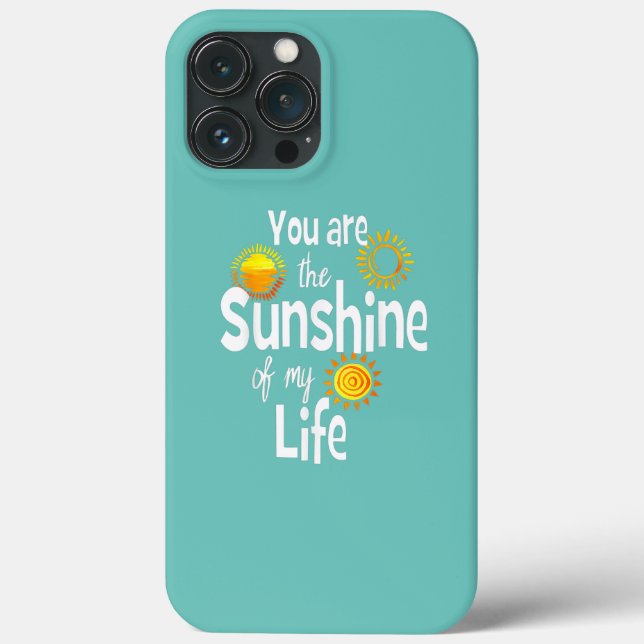 Coques Case-Mate iPhone You Are The Sunshine Of My Life Couple Mom Dad (Verso)
