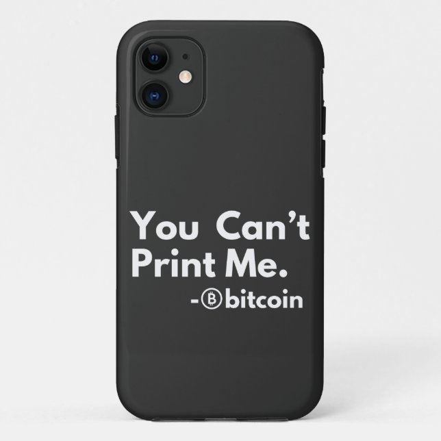 Coques Case-Mate iPhone you cant PRINT me (Dos)