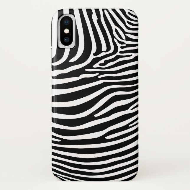 Coques Case-Mate iPhone Zebra Animalprint (Dos)