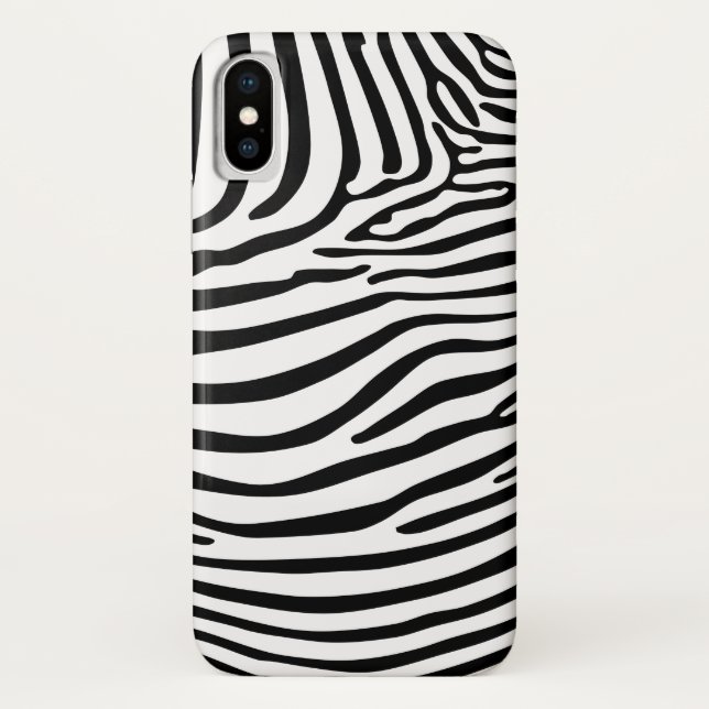 Coques Case-Mate iPhone Zebra Animalprint (Dos)
