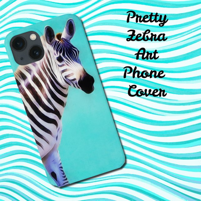 Coques Case-Mate iPhone Zebra Art Wildlife Nature Téléphone Case (Zebra Art Phone Cover)