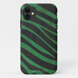 Etui iPhone Case-Mate Zebra Black et Green Print