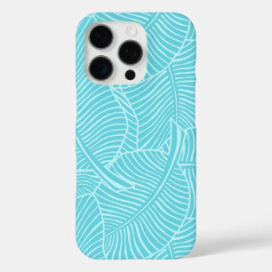 Coques iPhone 16 Pro Zebra Palm Hawaiian Tropical Aqua
