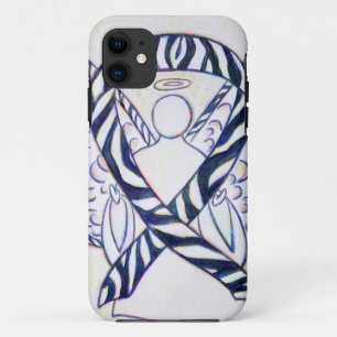 Coque Case-Mate Pour iPhone Zebra Stripe Sensibilisation Ruban Angel iPhone 5 