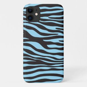Coque Case-Mate Pour iPhone Zèbre, Zèbre, Zèbre bleu, Jungle
