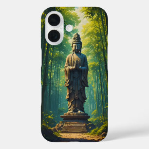 Coque Pour iPhone 16 Zen dans la forêt de bambou