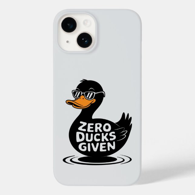 Coques Case-Mate iPhone Zéro Canards Donné - Drôle Cool Conception de Cana (Verso)