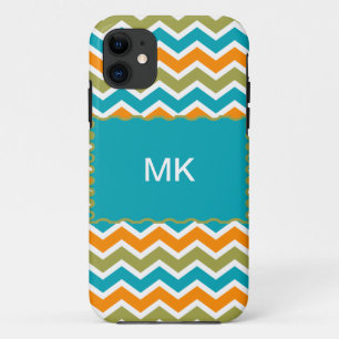Etui iPhone Case-Mate Zigzag tribal vibrant de paon