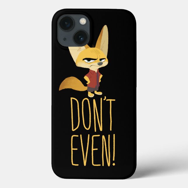Coques Case-Mate iPhone Zootopia | Finnick - Ne même pas ! (Verso)