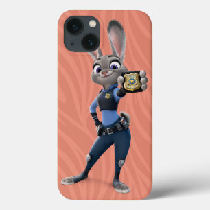 Etui iPhone 13 Zootopia   Judy Hopps - Affichage d'un insigne