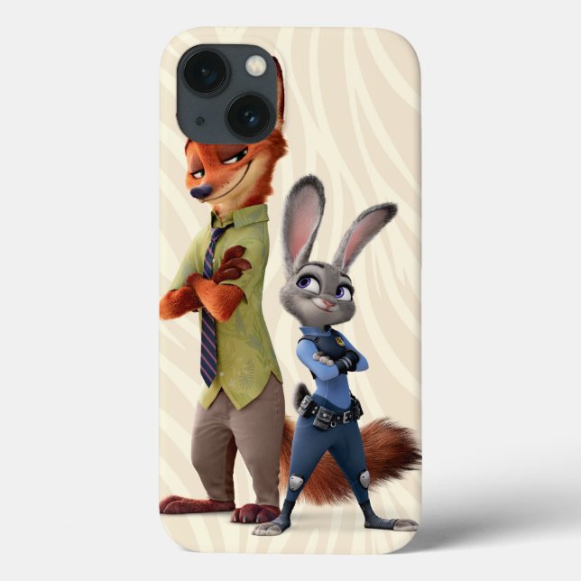 Coques Case-Mate iPhone Zootopia | Judy & Nick Best Buddies (Verso)